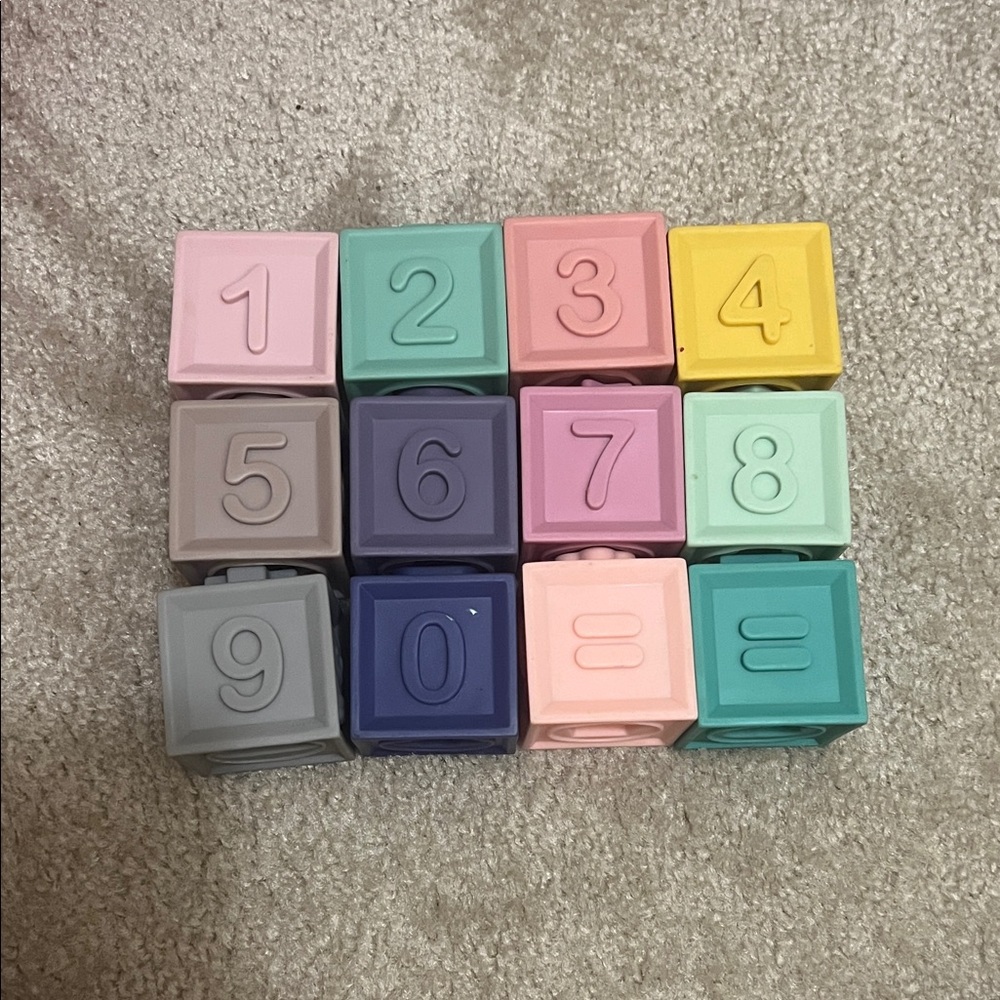 Colorful Number Blocks for Kids